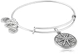 Alex and Ani Star of Venus III Expandable Rafaelian Silver Bangle Bracelet