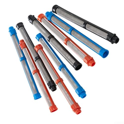 Airless Spray Filter 60 100 150 Mesh Filter Grid 390 395 495 595 Sprayer, Latex & Enamels Coating Filtration, 9pcs