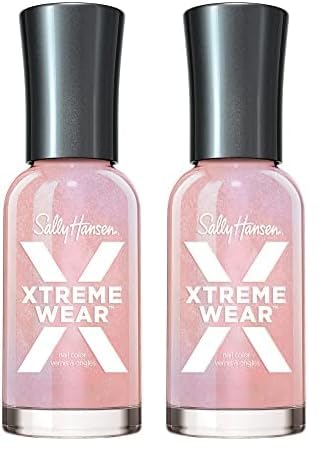 Sally Hansen Xtreme Wear Esmalte de uñas, sin rayas, acabado brillante, color de uñas de larga duración, On Cloud Shine, 0.12 onzas líquidas
