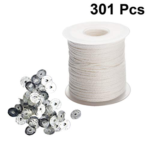 Kit para hacer velas con pabilo de algodón en rollo miniatura 5