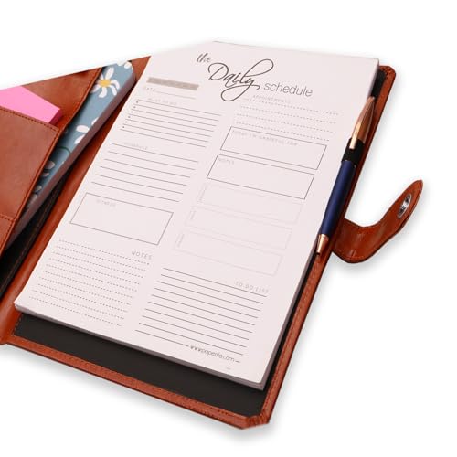 Image of COI Brown Faux Leather File and Folder for Certificate and Document for Student Portfolio