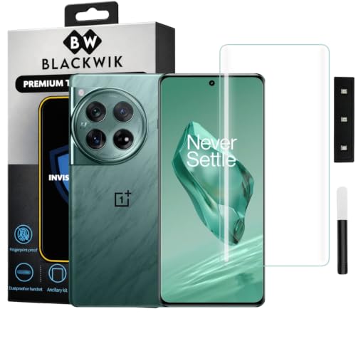 Image of Blackwik UV Curved Tempered Glass for OnePlus 12 | 1-Pack