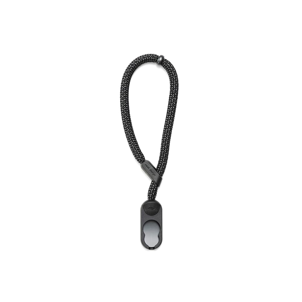 Peak Design Form Cuff - Correa de muñeca para cámara, color negro, compatible con cámaras DSLR, compactas y de apuntar y disparar, liberación y conexión rápidas, capacidad de 200 libras, correas de