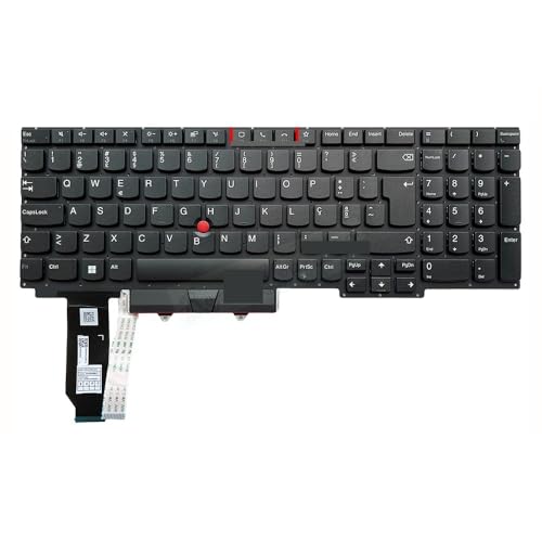 Clavier Portugais PT-BR pour Lenovo ThinkPad E15 Gen 1 2 3 4 Remplacement Interne