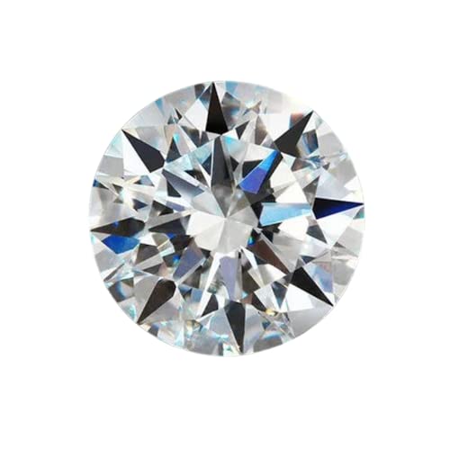 Blustone .35 Carat Real Diamond मोइसानाइट डायमंड राउंड स्टोन Standard Round Cut Hira Diamond Gemstone Certified by Igl D Colour Diamond Excellent Shine & Cut Heera Ratan डायमंड हीरा स्टोन