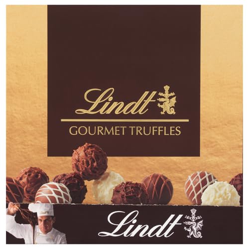 Lindt Gourmet Truffles Chocolate Candy Truffles Gift Box, Assorted Chocolate Truffles, 2.8 oz.: Assorted 6.8 Ounce (Pack of 2)