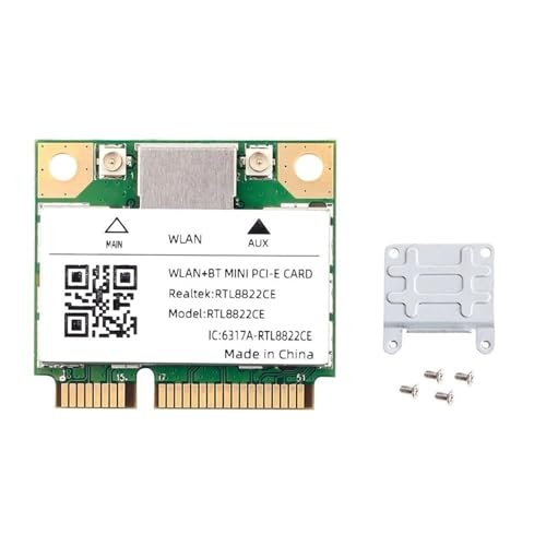 Carte WiFi Mini PCIe RTL8822CE 1200 Mbps avec Bluetooth 5.1 pour PC et PC portable Windows - 6