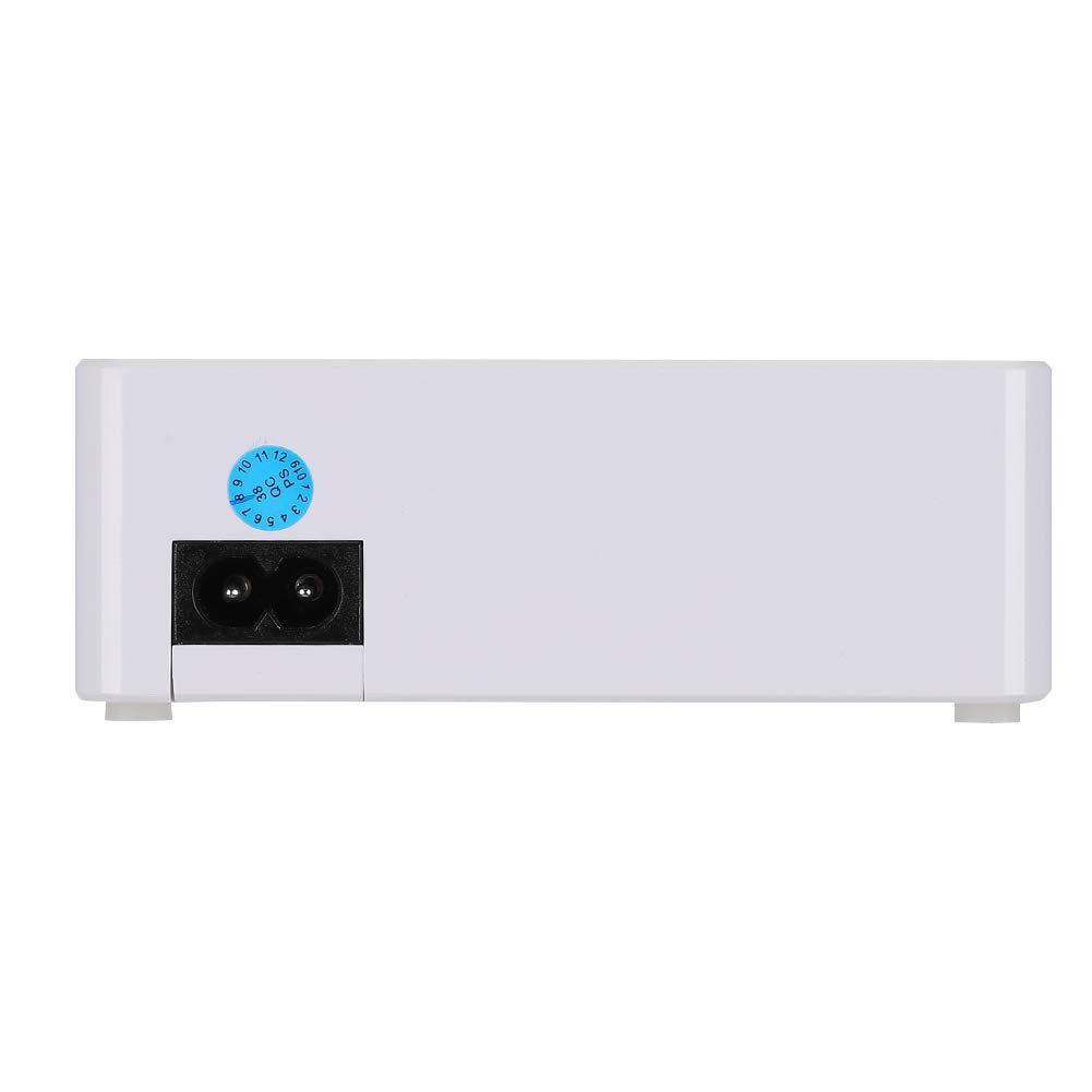 Agatige Caricatore rapido per Telefono Cellulare Port, Adattatore Multi-shunt USB 3.0 da 100-240 V con Ricarica Wireless per la Maggior Parte degli Smartphone(#5)