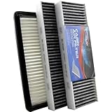 Engine & Cabin Air Filter Combo for Honda Accord 2.3L 19982002, Replaces 17220-PAA-000 &