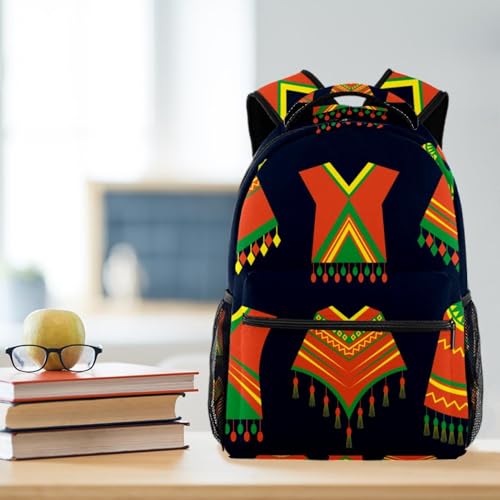 Sac à dos d'école et de voyage décontracté multicolore pour filles
