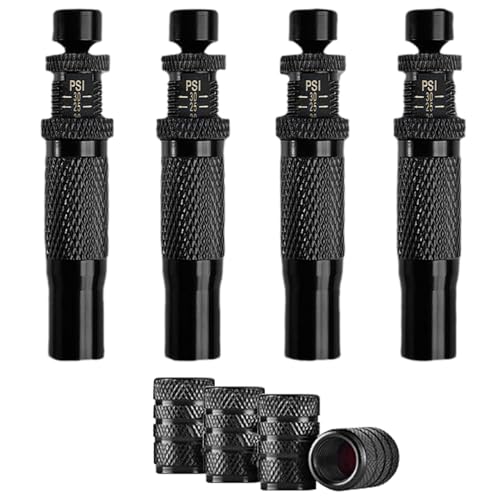 Kit dégonflage pneus avec valve automatique en laiton et dégonfleur d'air portable