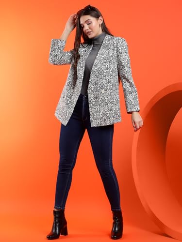 Image of KOTTY Womens Cotton Blend Standard Length Elegant Style Coat - Classic Style with Modern Detailing