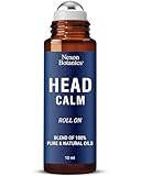 Head Calm Essential Oil Roll-On 10 ml - Soothing Blend of Pure & Natural Essential Oils - Roller Ball for Migraine & Headache Relief - Nexon Botanics