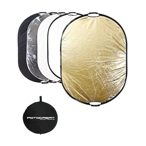 Réflecteur de lumière 5 en 1 pour éliminer les ombres dures sur les photos de portrait