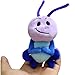 Mulan Cricket Plush CRI-kee Blue Purple Mini Bean Bag Plush Toy 6in