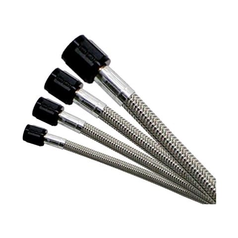 Nitrous Express D-6 Stainless Steel Hose Cover
