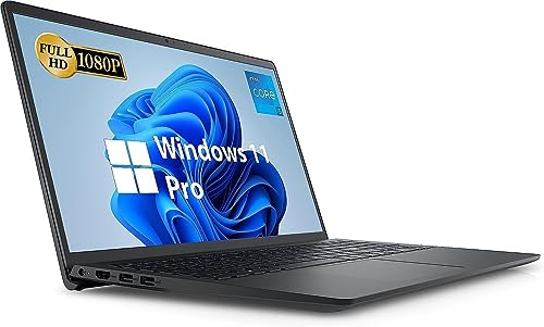 Image of DELL 2023 Inspiron 15 Business Laptop, 15.6 inch 1920x1080 FHD, Intel i5-1135G7 2.4 GHz, 32G, 512G SSD and 1T HDD,Intel Iris Xe Graphics,Webcam, WiFi,Bluetooth, Carbon Black Win 11 Pro