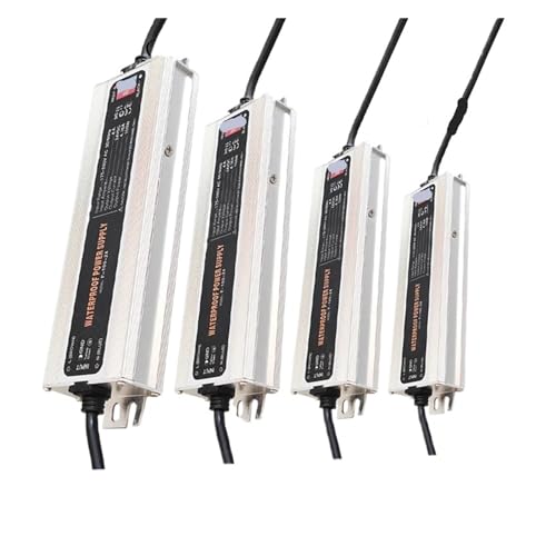 Alimentation LED 12V 400W étanche IP67 transformateur boîtier alu