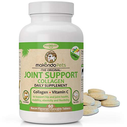 Joint Support for Dogs - Collagen for Dogs and Cats - Joint Supplement for Dogs with Vitamin C Supports Joint Health, Mobility, Elasticity and Flexibility - Dog Joint Supplement Large Breed and Small