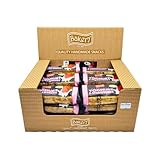 PEARL'S YOGHURT & STRAWBERRY FLAPJACKS (Case of 24) - Flapjack Bars, Snack Bars Multipack | Strawberry Yoghurt Bars, Oat Bars Bulk