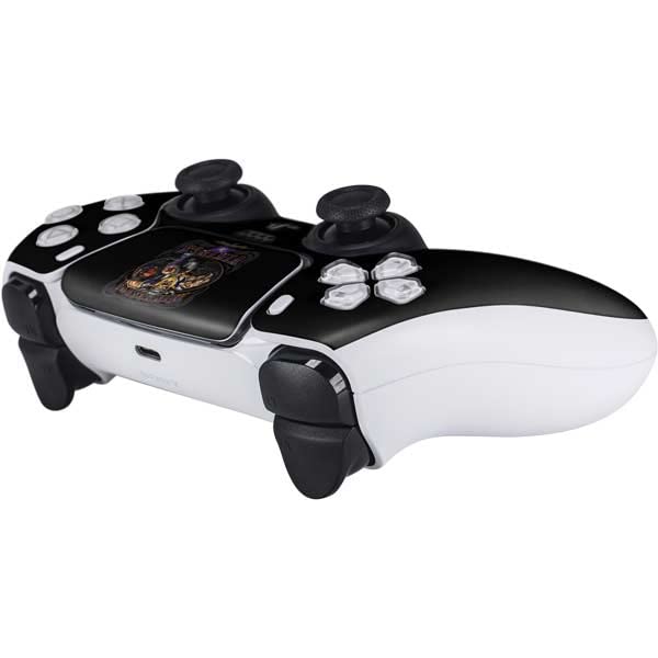 Skinit Decal Gaming Skin Compatible with PS5 Controller - Officially Licensed Liquid Blue NFL Minnesota Vikings Running Back Design