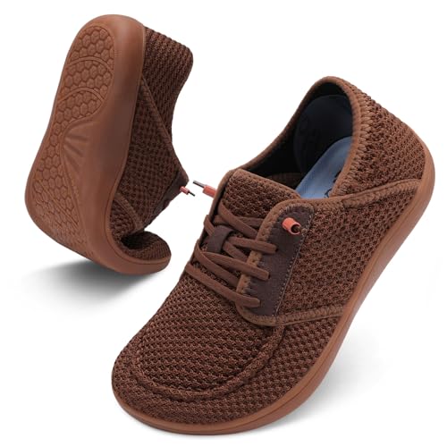 QFH Mens Slip On Barefoot Shoes