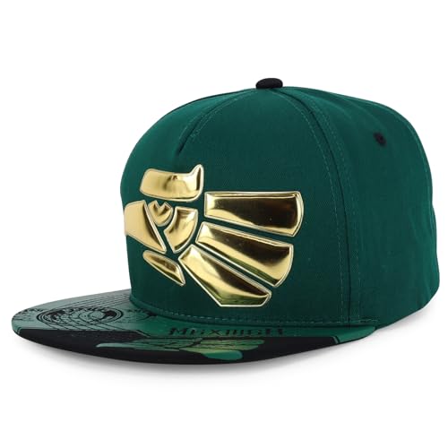 Image of Hecho En Mexico Eagle 3D Embroidered Flat Bill Snapback Cap