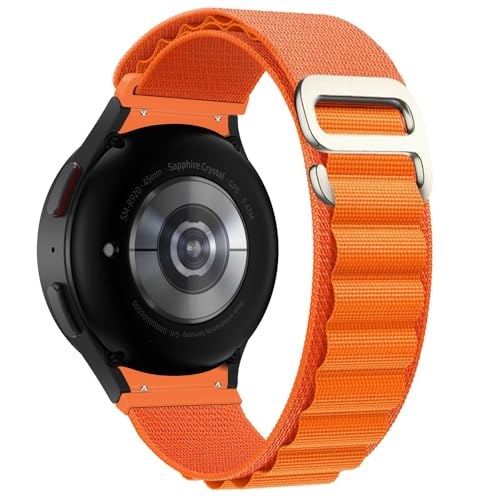 HXFFXHF Sport Loop para Samsung Galaxy Watch 7/6/5/4 44/40mm 5 Pro 45 mm Band G G Galaxy Galaxy Watch 6 Classic 43/47 mm Strap