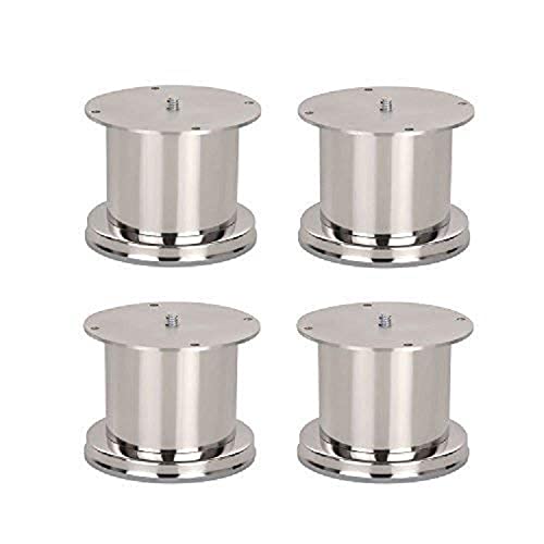 WSK Sofa Legs 3 Inch Height / 50 MM Round Stainless Steel Glossy Finish Pack of 4 Pcs SL1108H3-004 (B09PH4J138) Amazon Price History, Amazon Price Tracker