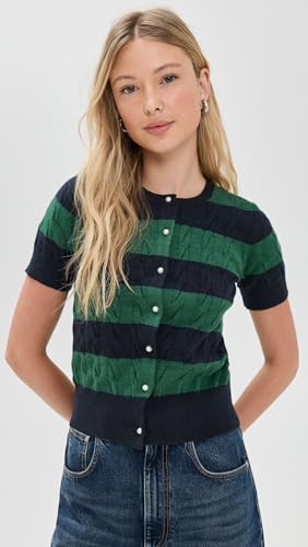 WAYF Women's Lucille Cable Cardigan2