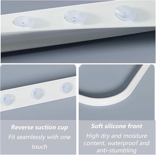 Digue de seuil de pliage et barrage d'eau pour douche italienne