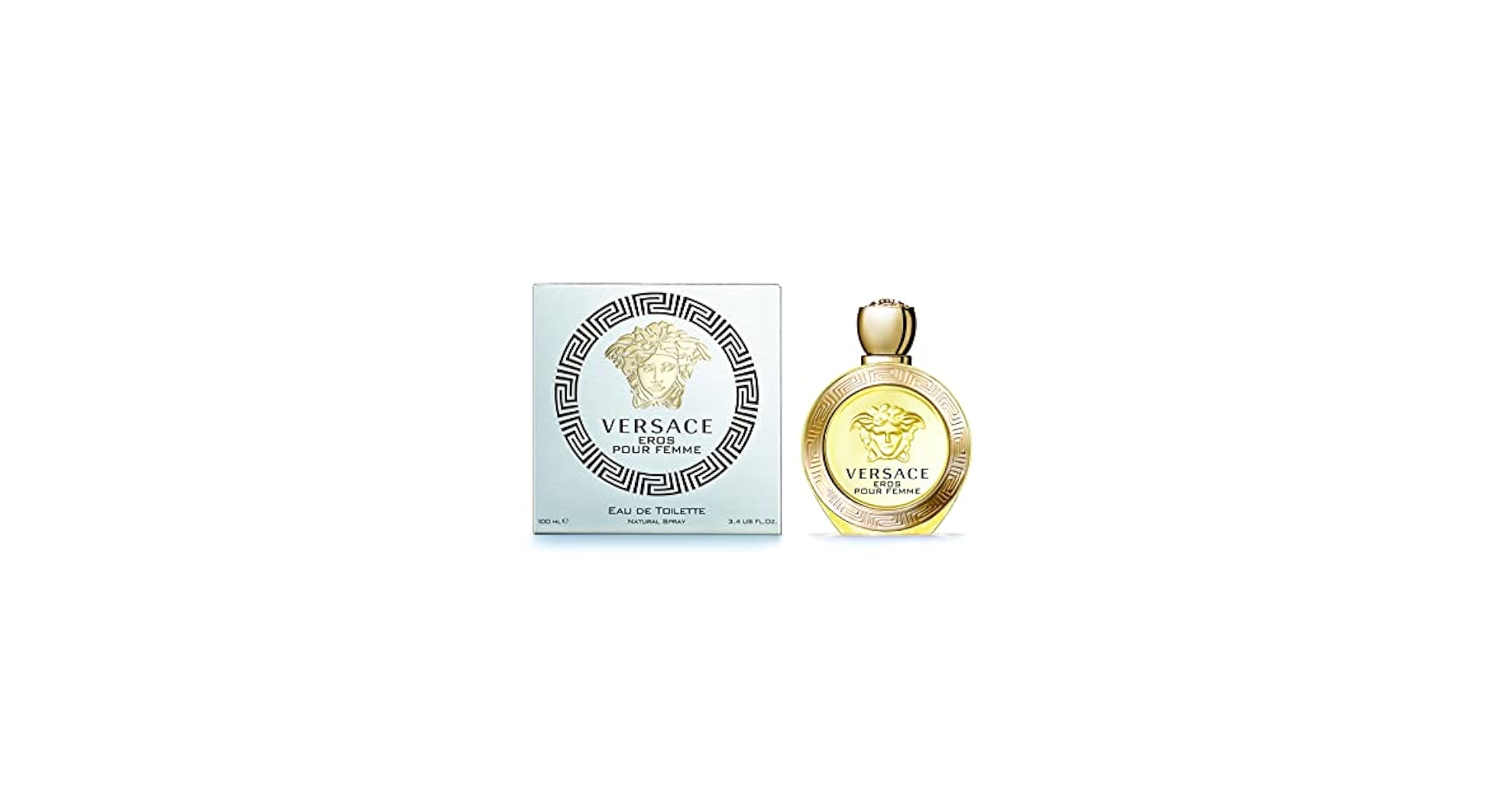 タイムセール中！【VERSACE 】Eros Pour Femme 100ml Amazon.com : Versace Eros Pour Femme Eau de Parfum Spray