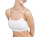 Hanes womens Cotton String Bralette, 3-pack Bra, 3 Pack - White, Small US