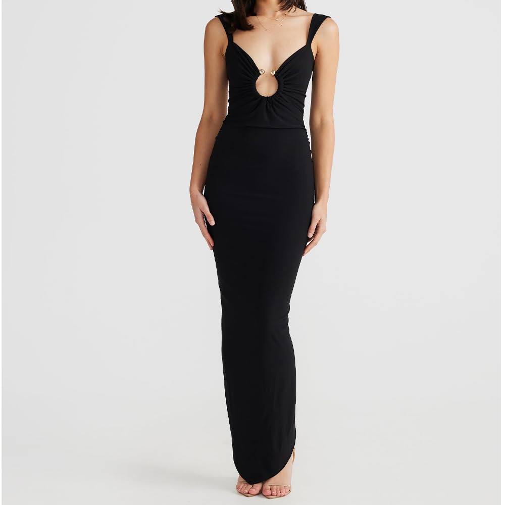 Black Long Tight Dress