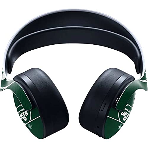 Skinit Decal Gaming Skin Compatible with Pulse 3D Wireless Headset for PS5 - Officially Licensed NFL New York Jets Zone Block Design