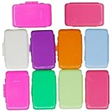 10-teiliges Zahnspangenwachs, kieferorthopädische Wachsstreifen mit Fruchtgeschmack und Aufbewahrungsbox für Aligner, Träger von Zahnspangen, Brackets, Invisible-Lingers, Random Style Dental