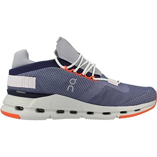 Image of ON RUNNING ON Men's Cloudnova Running Shoes Sneakers (Metal /Mineral, 9.5 US)