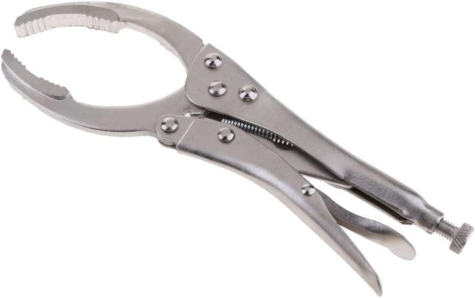 Herramientas de reparación metálicas con alicates y abrazadera de tuerca 6