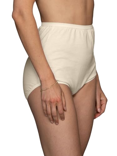 Image of Vanity Fair Women's High Waisted Underwear, Full Coverage Ladies Panties, Perfectly Yours Briefs