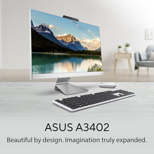 ASUS A3402, 23.8" FHD (1920 x 1080),Core i5-1335U,All-in-One PC(16GB RAM/1TB SSD/Windows 11/Office 2021/White/5.4 Kg),with Wireless White Keyboard... - Image 6