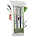 Digital Max Min Greenhouse Thermometer Classic Design Max Min Thermometer for Use in The Garden or Home Easily Wall Mounted Greenhouse Temperature Monitor