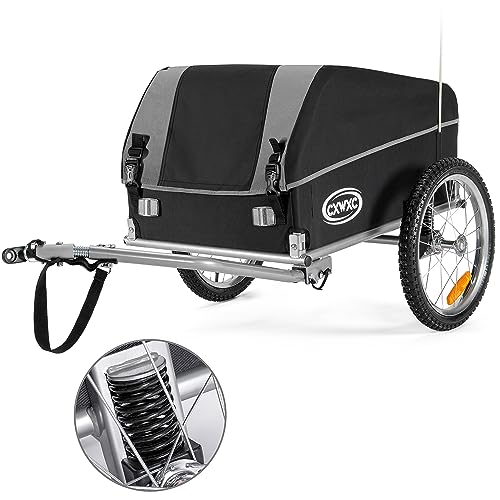 CXWXC Bicycle Trailer 40KG Black