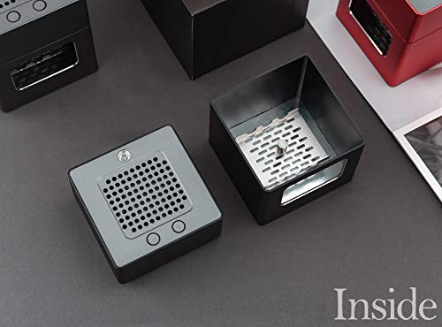 Aluminum Housing Smokeless Ashtray, Multifunctional 3 In 1 Smoke Ashtray With Cigarette Lighter & Usb Rechargeable, Hepa Filter Reduce Smoke, Home Or Office (Black) #TOP4
