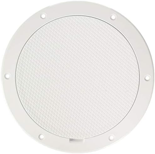 Beckson DP65-W Pry-Out Deck Plate, 1 Pack