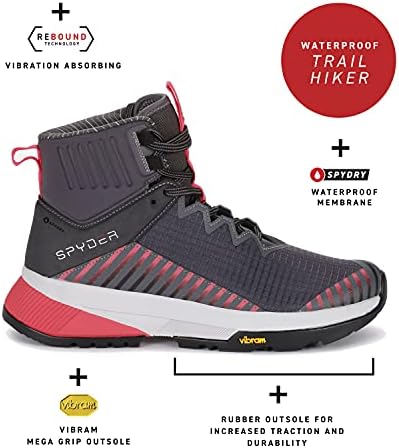 Spyder Women's Trail Running Shoes Summit, Black, 11 | Image 1