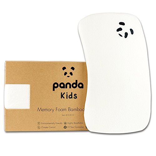 Panda Oreiller en mousse à mémoire de forme pour enfant 12 mois et plus