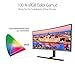 immagine 4ASUS ProArt PA34VC 34'' Curvo Monitor Professionale, UWQHD, 3440 x 1440, IPS, 100%sRGB, △E< 2, 3 Side-Frameless, Thunderbolt 3, USB Type C, HDR