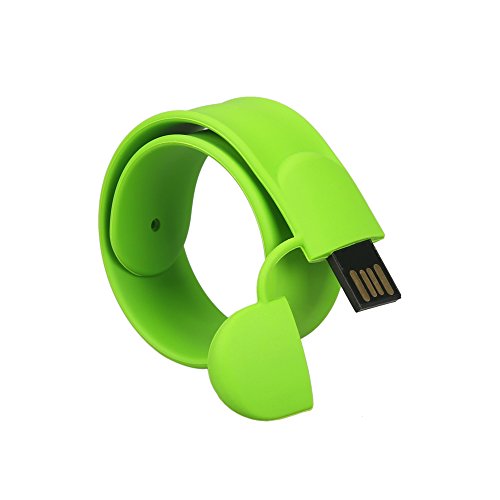 MAXINDA 2.0 Pendrive Emoji/Flash Driver/Memoria USB Divertido Interesante Como Un Regalo Para Su Amigos (64GB, Verde)