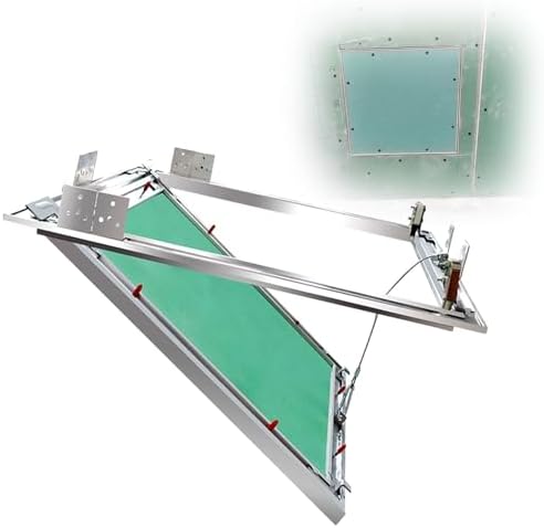 Hidden Ceiling Access Panel, 6-24 inch Overhaul Hatch Door for Tile, Drywall & Ceiling, Pop Out Service Door for Residential & Industrial Use (6 x 22 in)