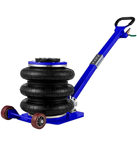 OKSTENCK Pneumatic Jack 6600 LBS Capacity -Air Bag Jack Folding Rod Fast Lifting 3T Heavy Duty for Garage Car Lifting for Cars, Minivan, SUV and Off-Road Vehicles…
